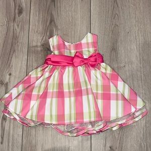 3m Plaid Easter Dress